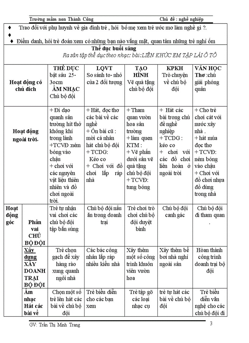 image for page Giáo án khối chồi các chủ đề