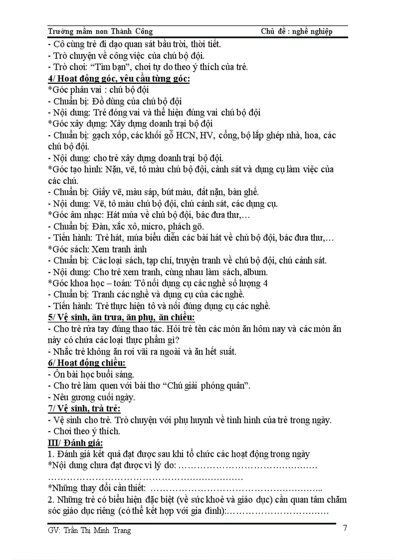 image for page Giáo án khối chồi các chủ đề