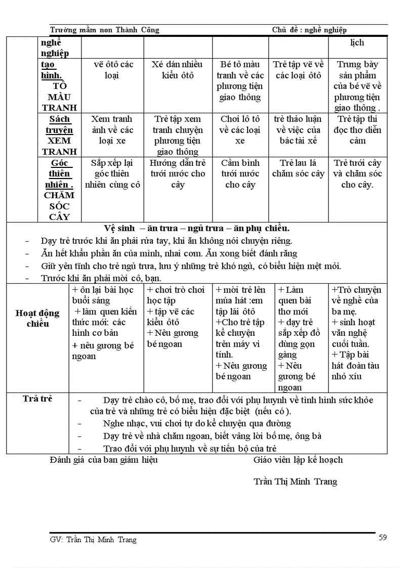 image for page Giáo án khối chồi các chủ đề