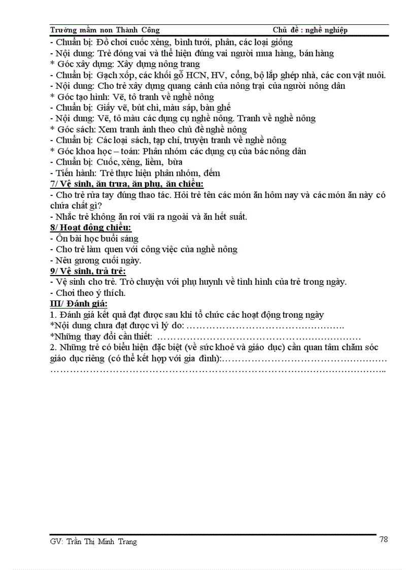 image for page Giáo án khối chồi các chủ đề