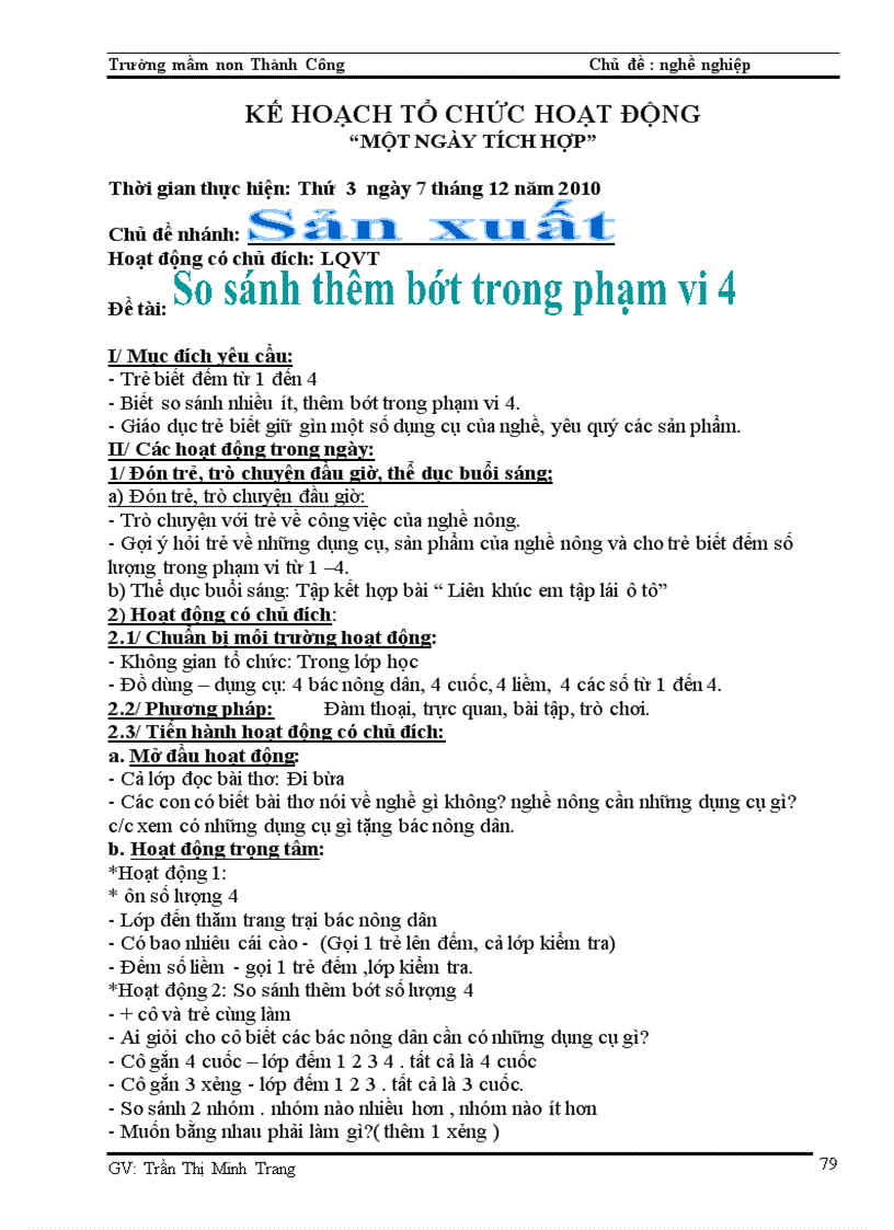 image for page Giáo án khối chồi các chủ đề