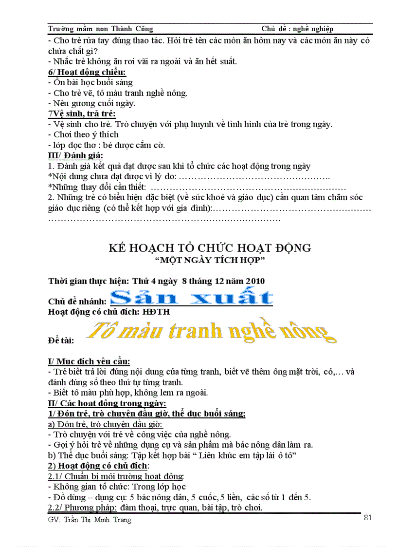 image for page Giáo án khối chồi các chủ đề