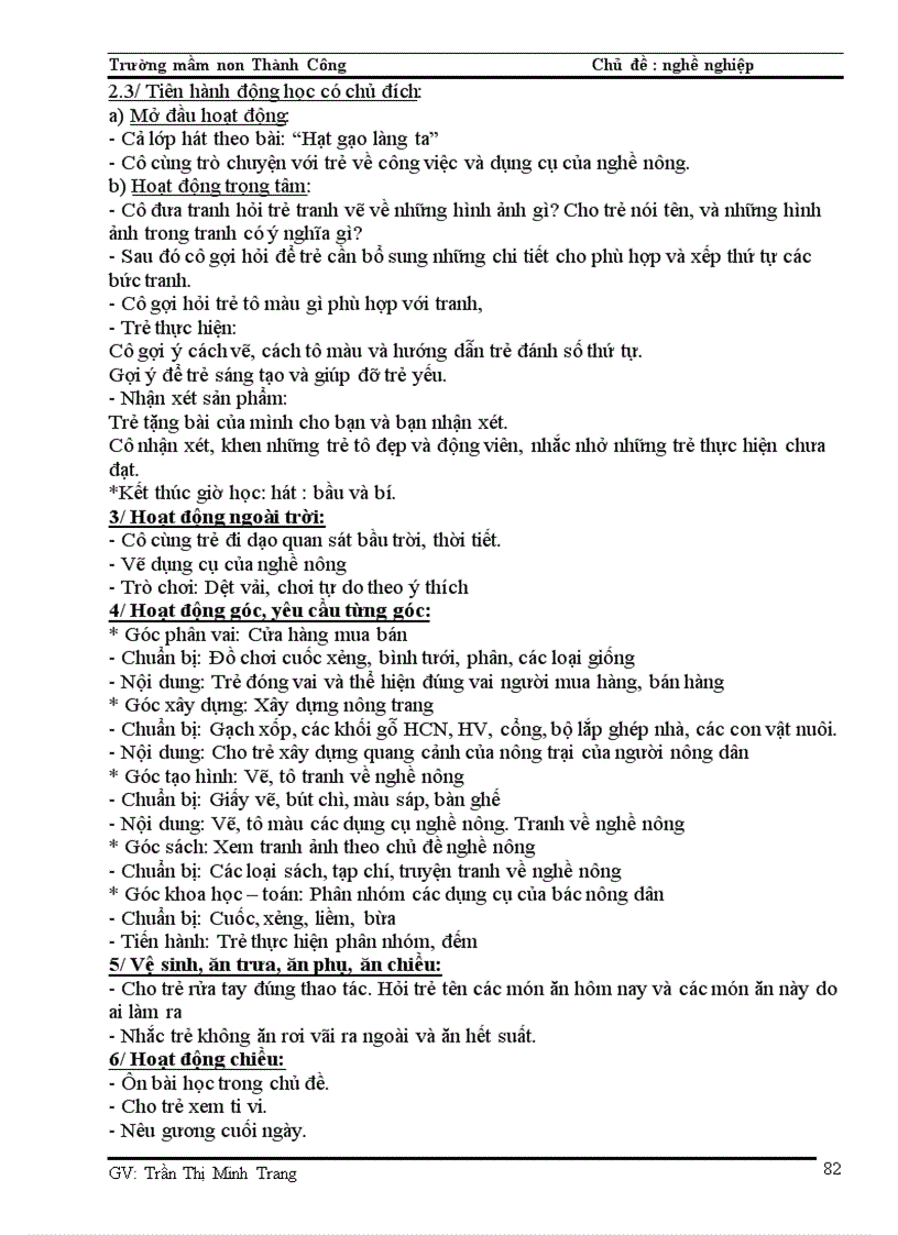 image for page Giáo án khối chồi các chủ đề