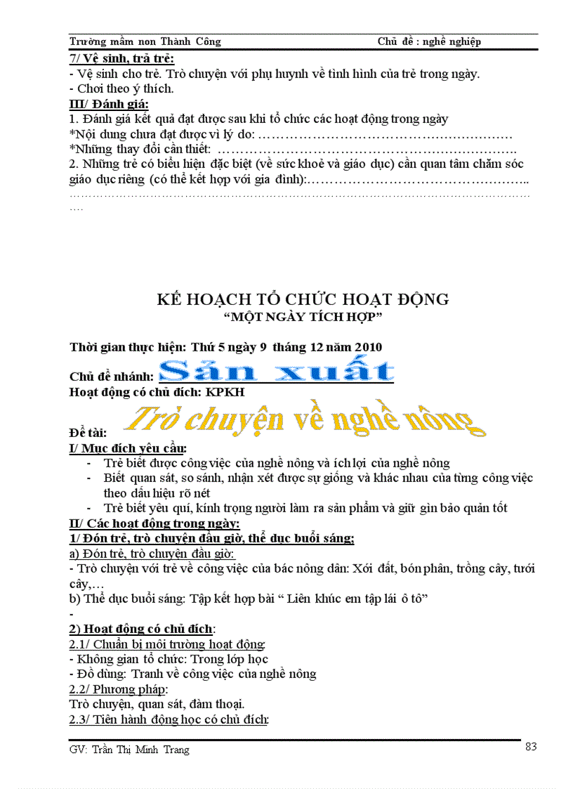 image for page Giáo án khối chồi các chủ đề