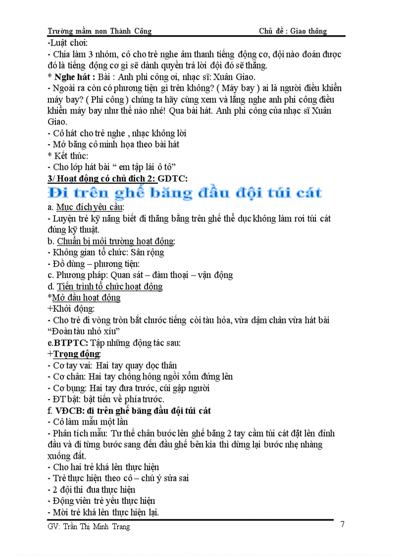 image for page Giao án khối chồi