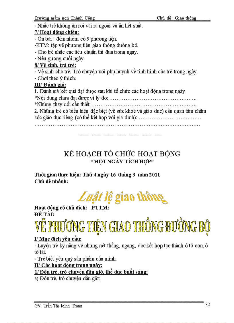 image for page Giao án khối chồi