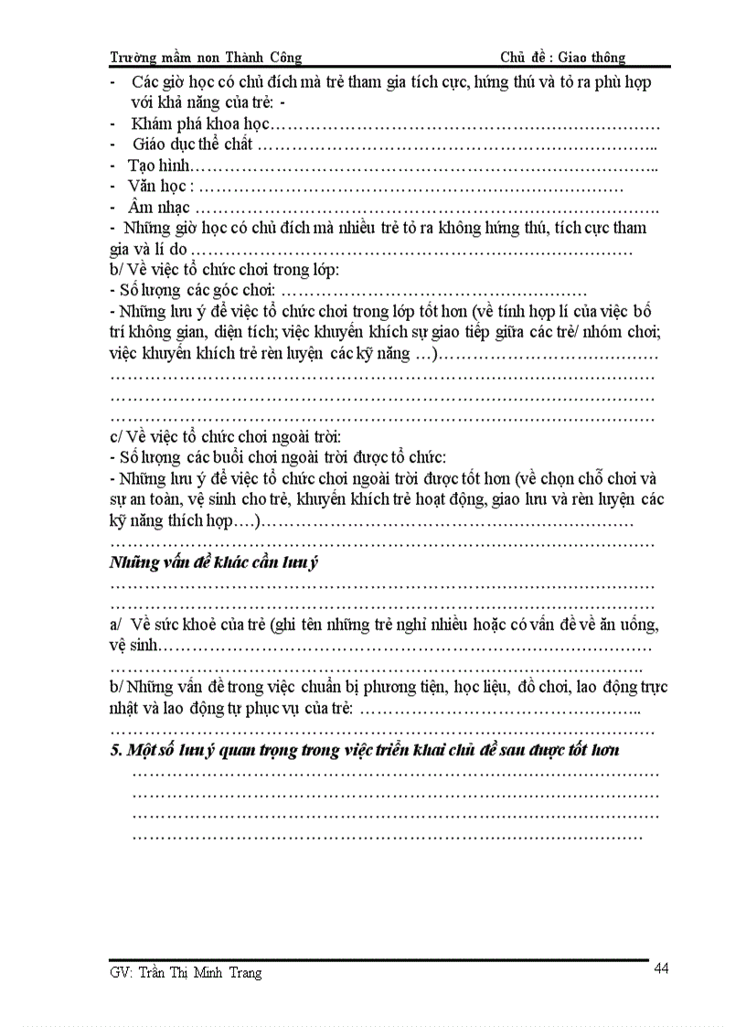 image for page Giao án khối chồi