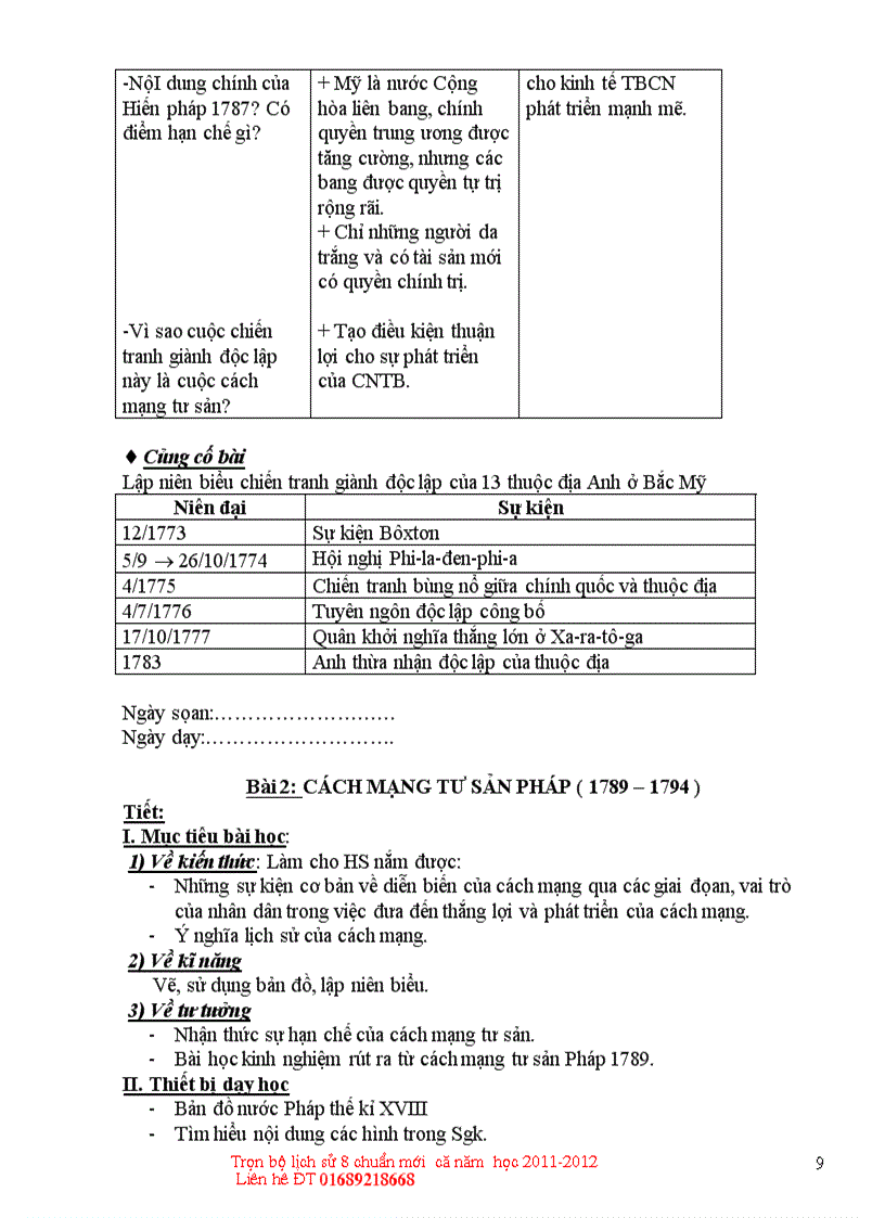 image for page Giao an lich su 8 chuan moi