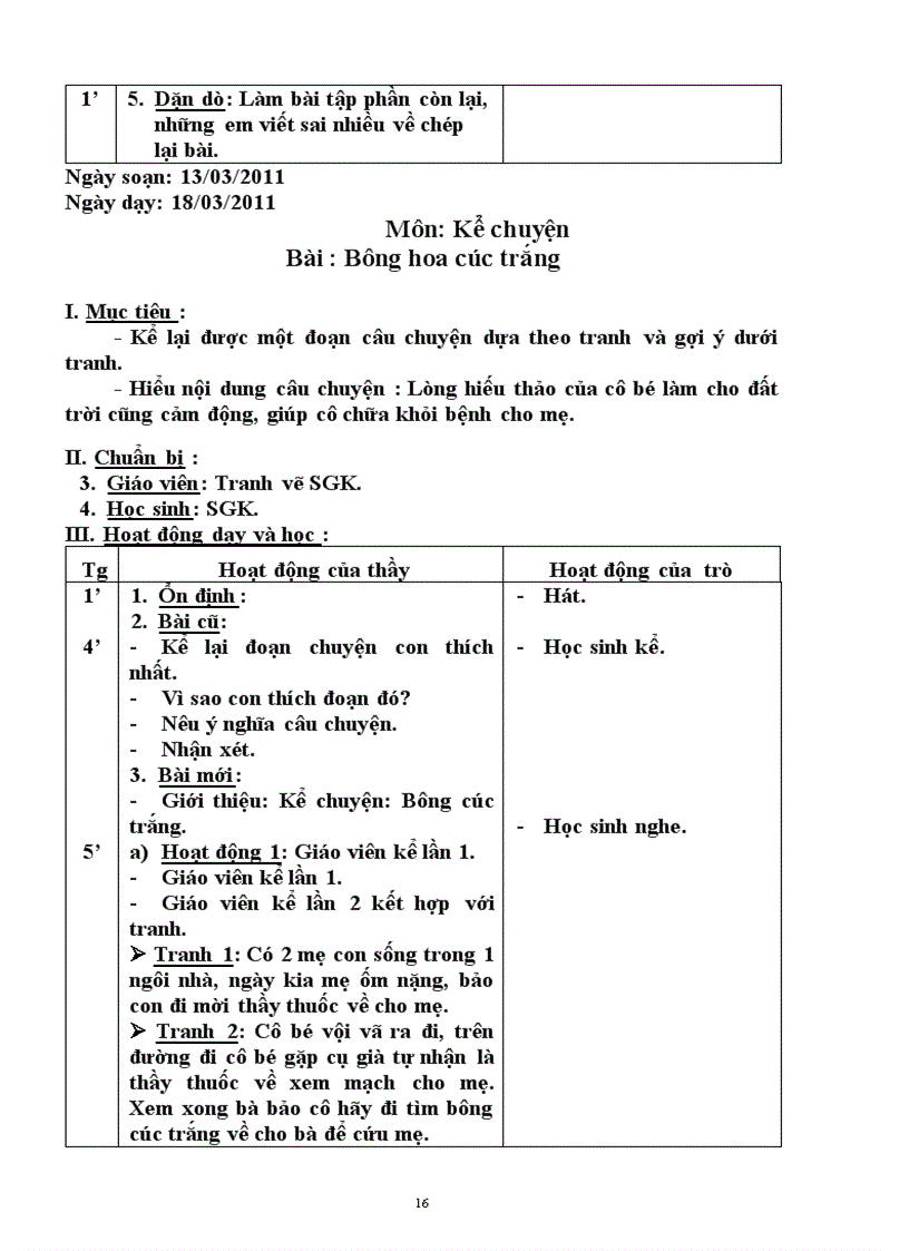 image for page Giao an lop 1 tuan 28