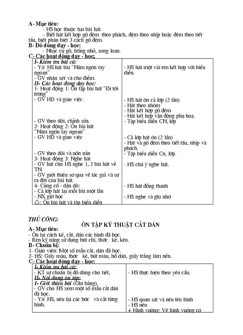 image for page Giao an lop 1c2 tuan 33