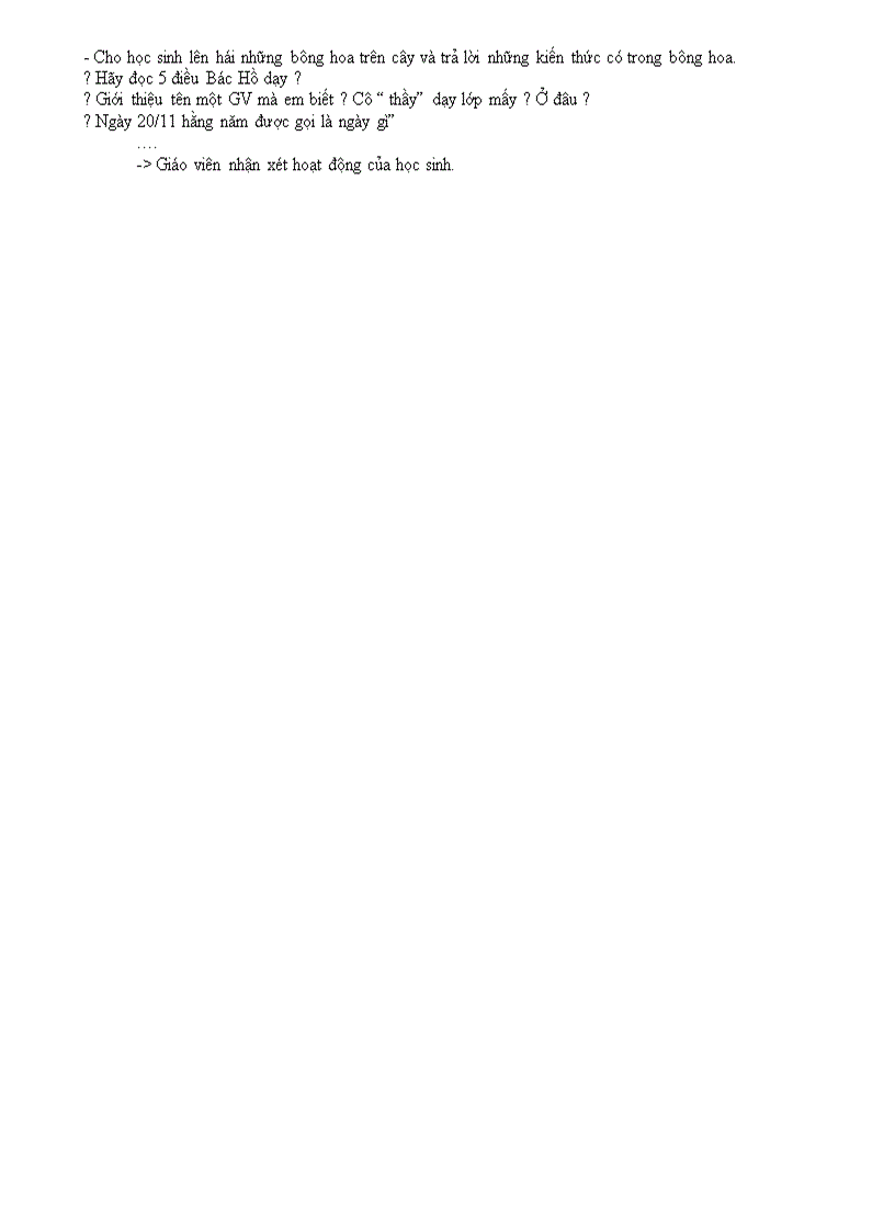 image for page Giáo án lớp 1 Tuần 13