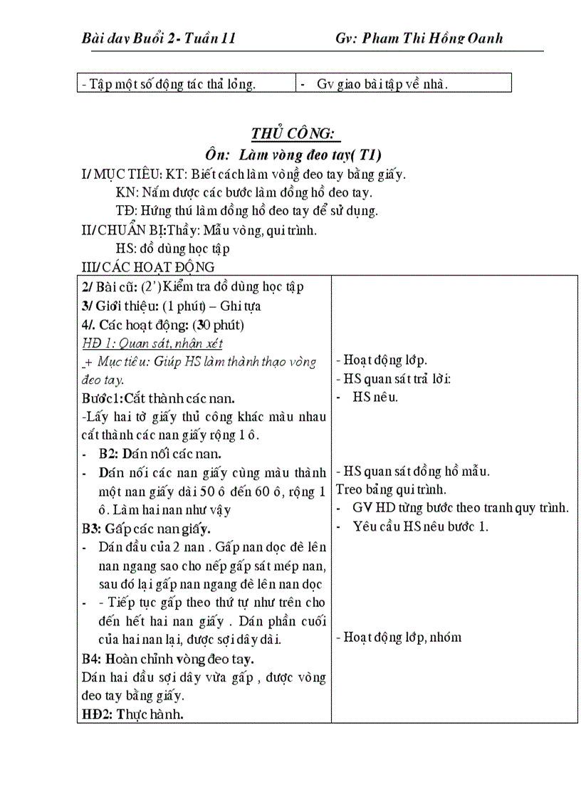 image for page Giáo án lớp 2 buổi 2