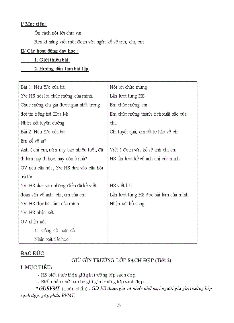 image for page Giáo án lớp 2 Tuần 15 CKTKN Giảm tải KNS