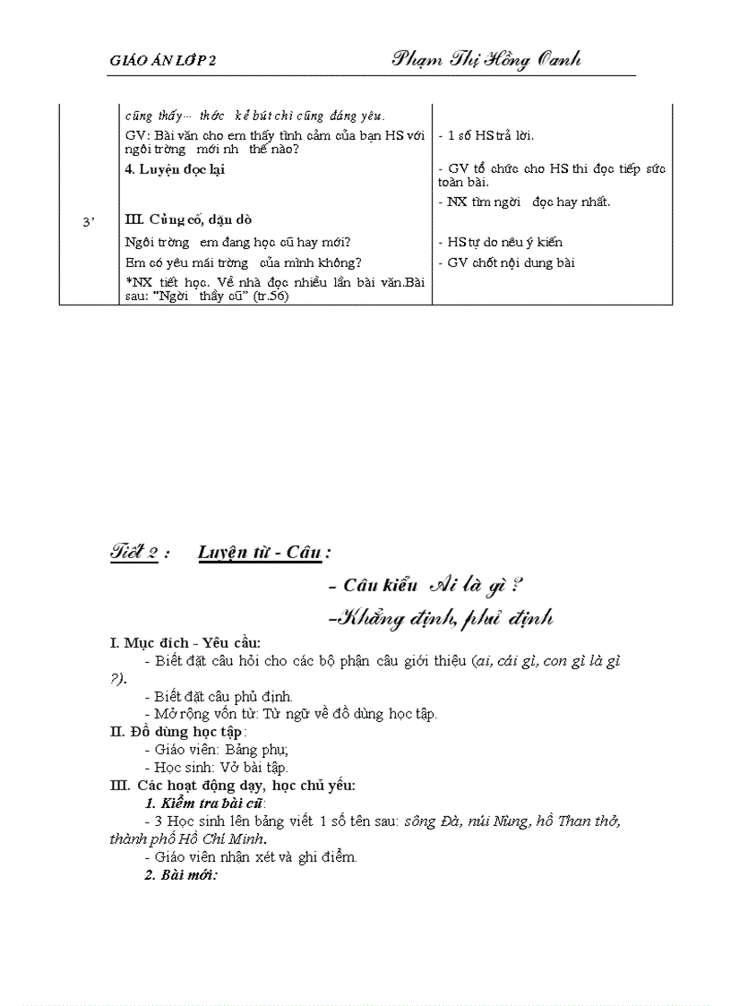 image for page Giáo án lớp 2 tuần 6 7 8 9 10