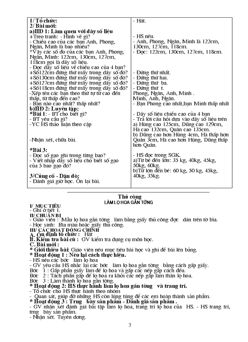 image for page Giáo án lớp 3 chọn TUẦN 26