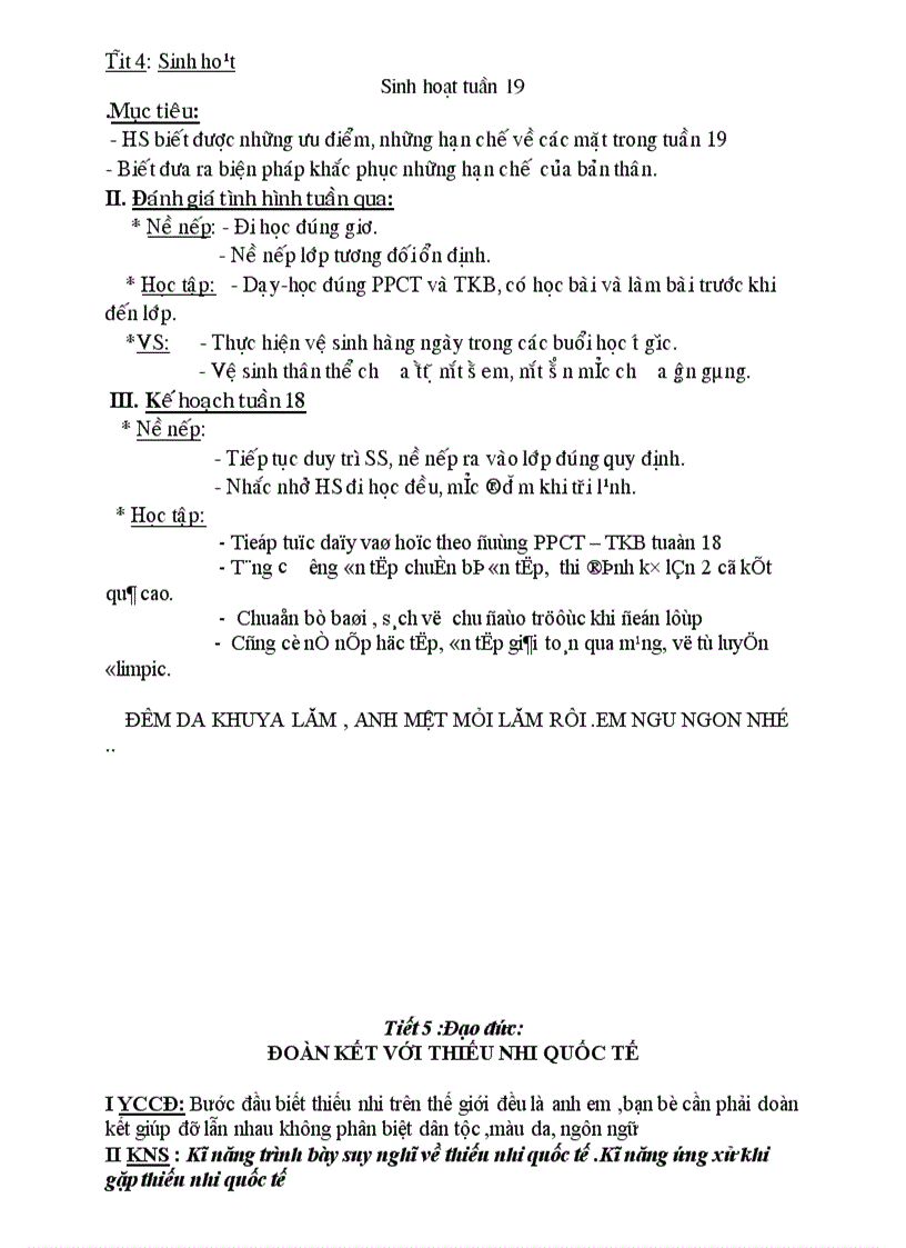 image for page Giao an lop 3 tuan 19 kns gt