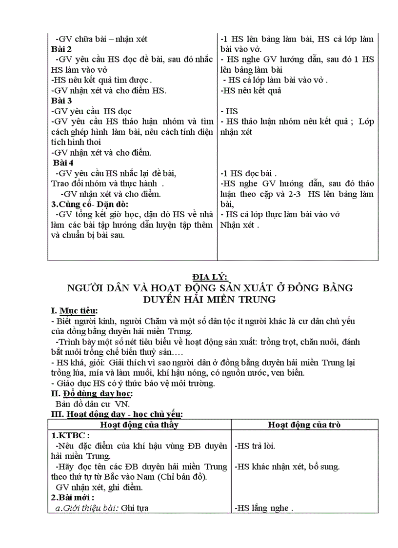 image for page Giáo án lớp 4 Tuần 28 CKTKN