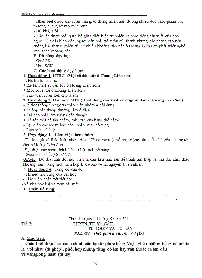 image for page Giao an lop 4 tuan 4