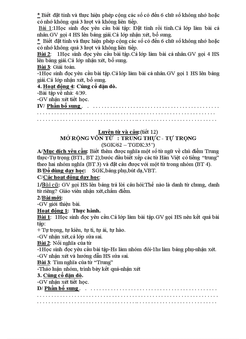 image for page Giao an lop 4 tuan 6