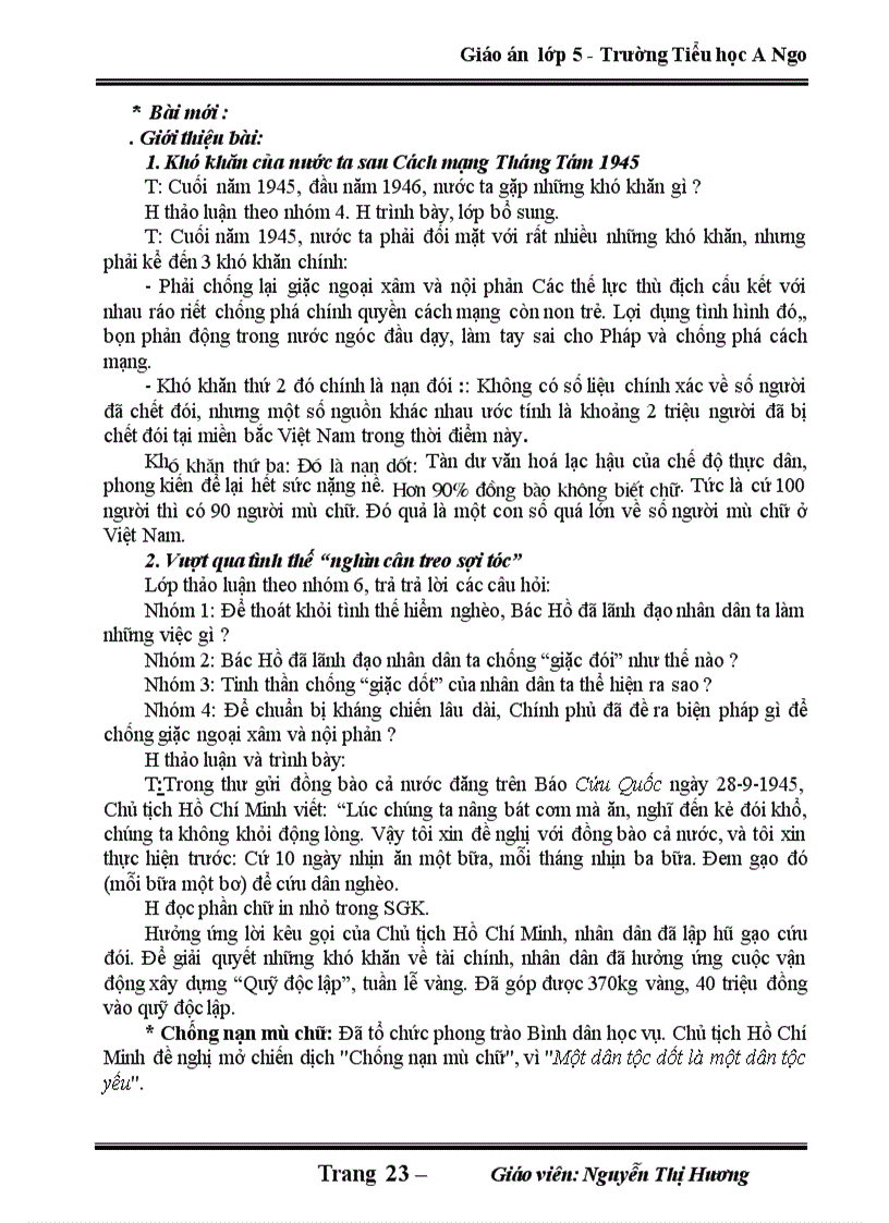 image for page Giao an lop 5 tuan 11