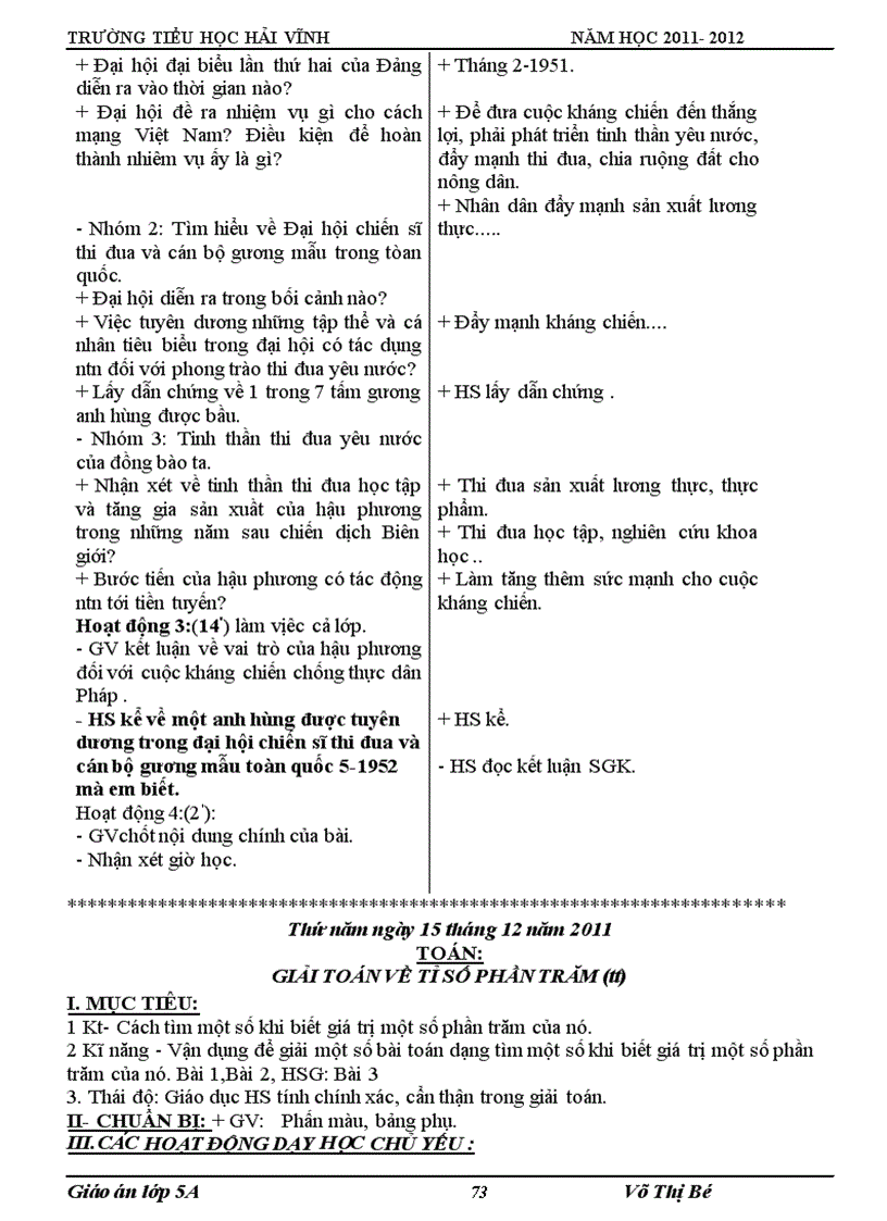 image for page Giáo án lớp 5 tuần 16 CKTKN