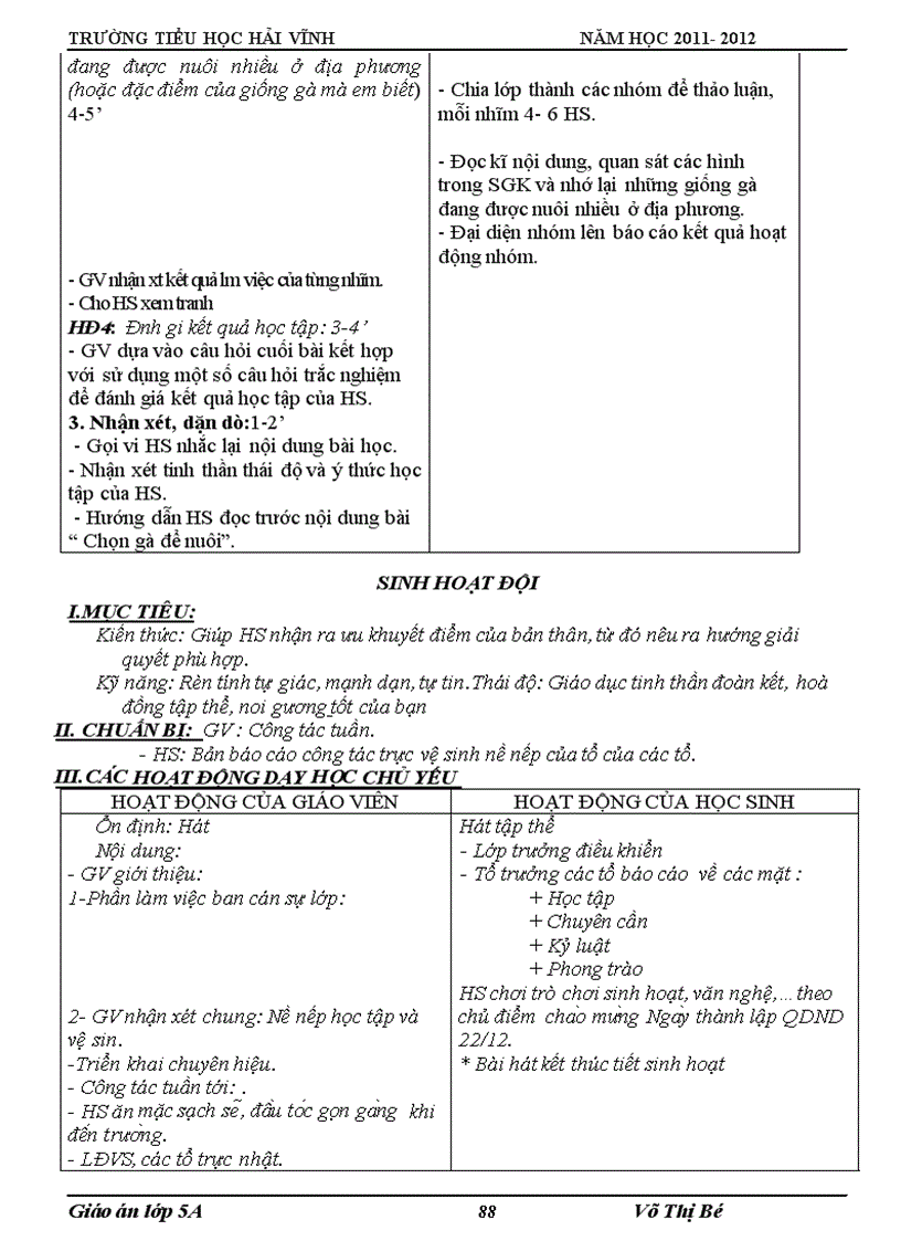 image for page Giáo án lớp 5 tuần 16 CKTKN