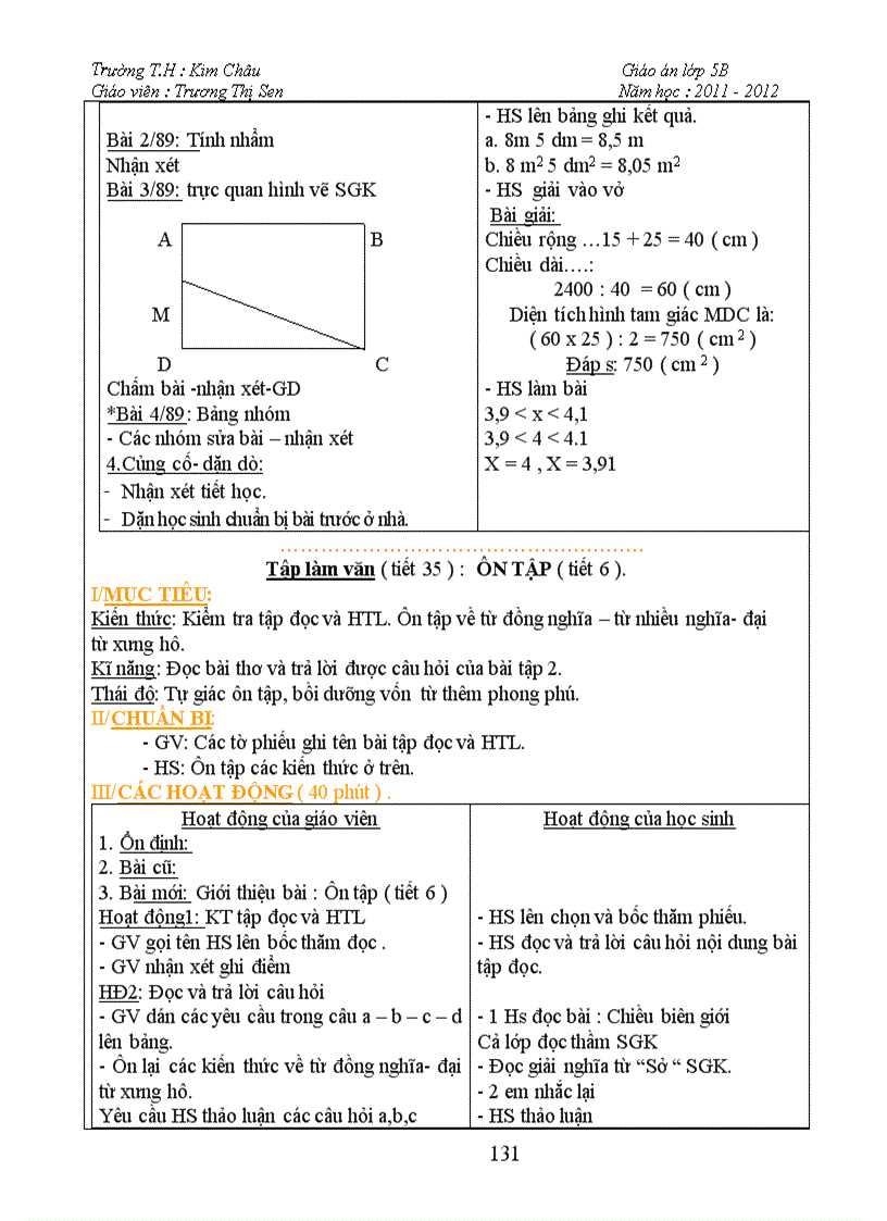 image for page Giáo án lớp 5 tuần 18 CKTKN GT