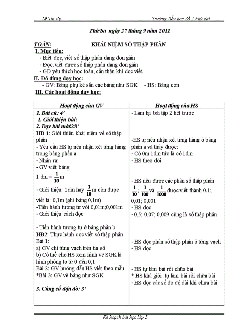 image for page Giáo án lớp 5 tuần 7