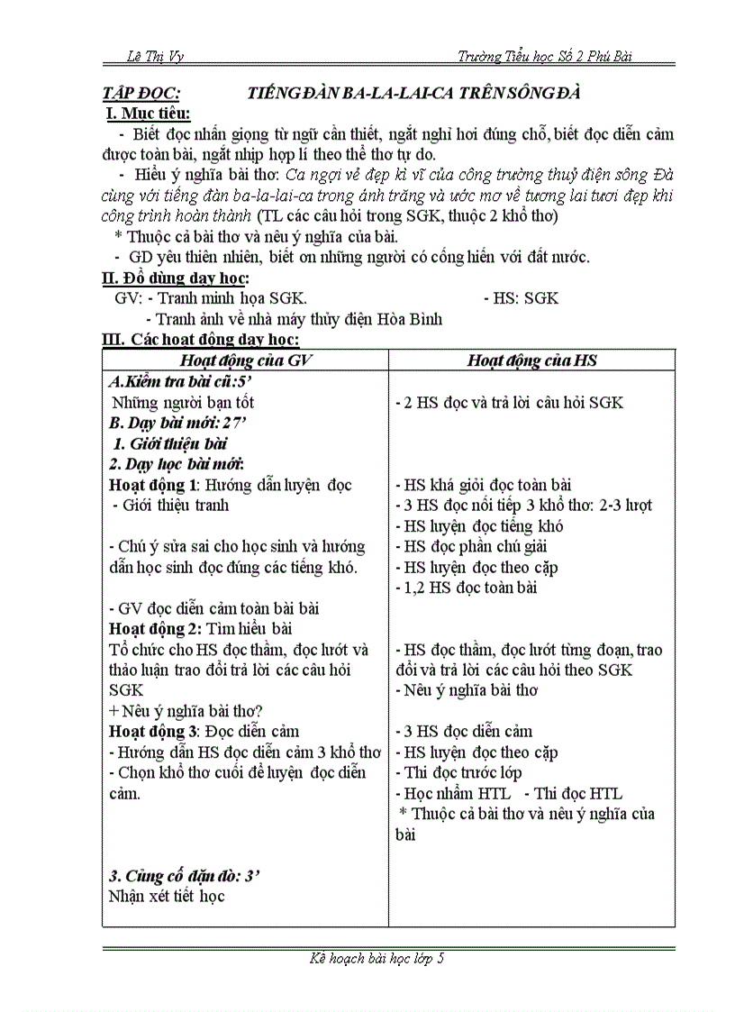 image for page Giáo án lớp 5 tuần 7