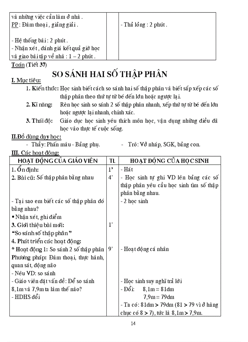 image for page Giáo án lớp 5 tuần 8 đủ các môn