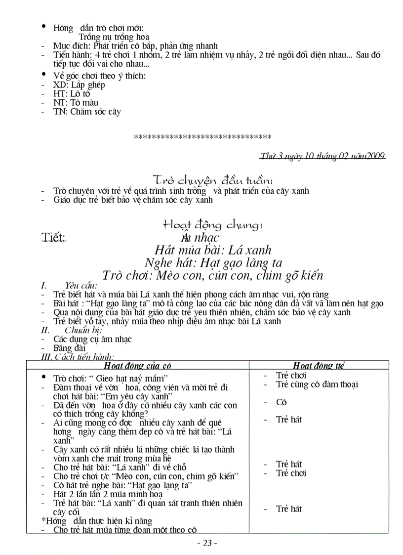 image for page Giáo án mầm non 5 tuổi hay miễn chê