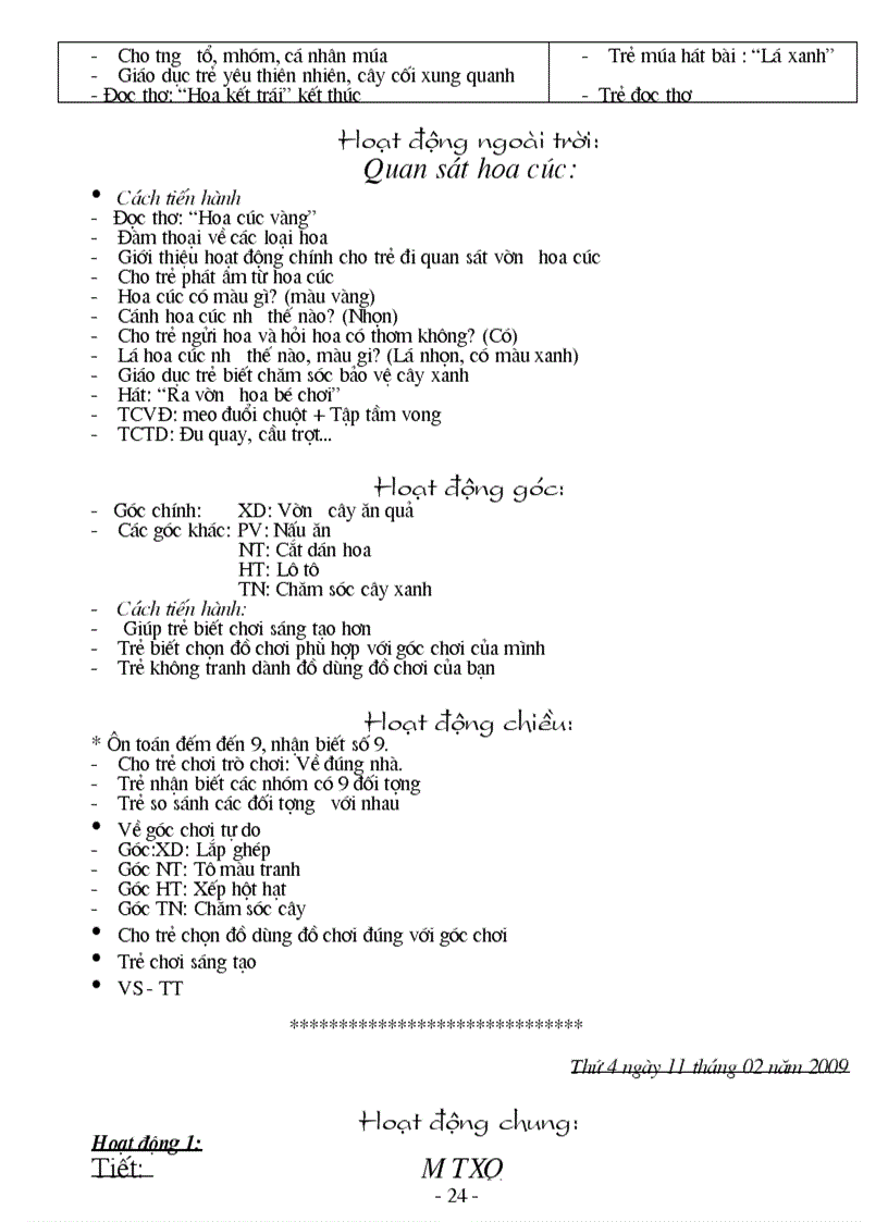 image for page Giáo án mầm non 5 tuổi hay miễn chê