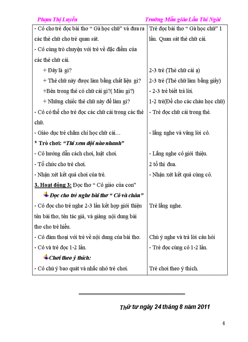 image for page Giáo án mầm non tuần 2