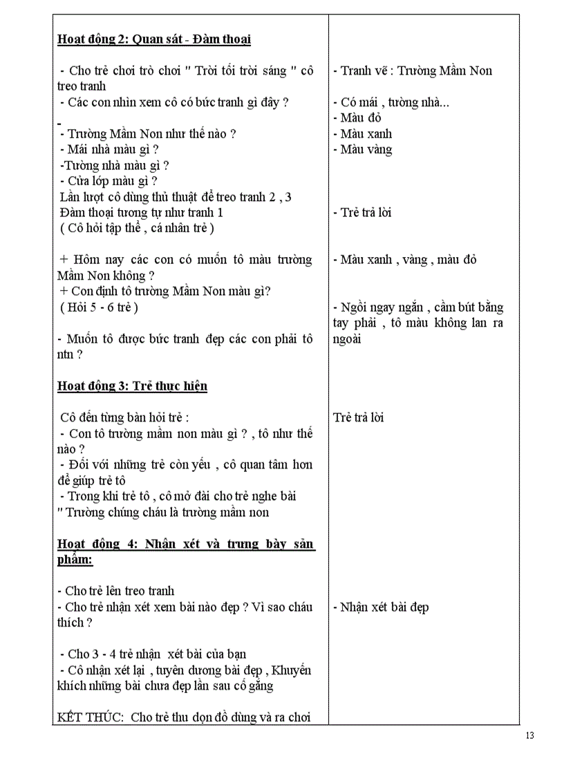 image for page Giáo án mẫu giáo bé