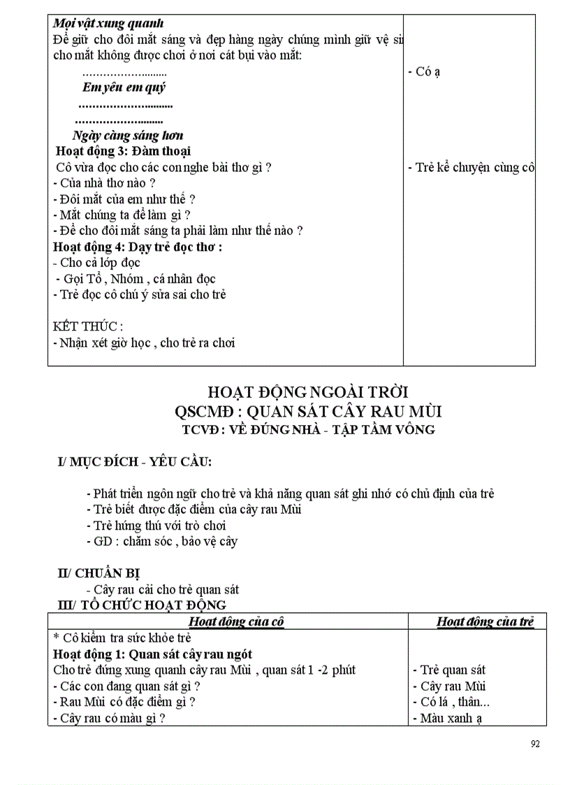 image for page Giáo án mẫu giáo bé