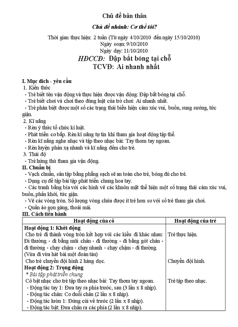 image for page Giáo án Mẫu giáo lón tuần 6