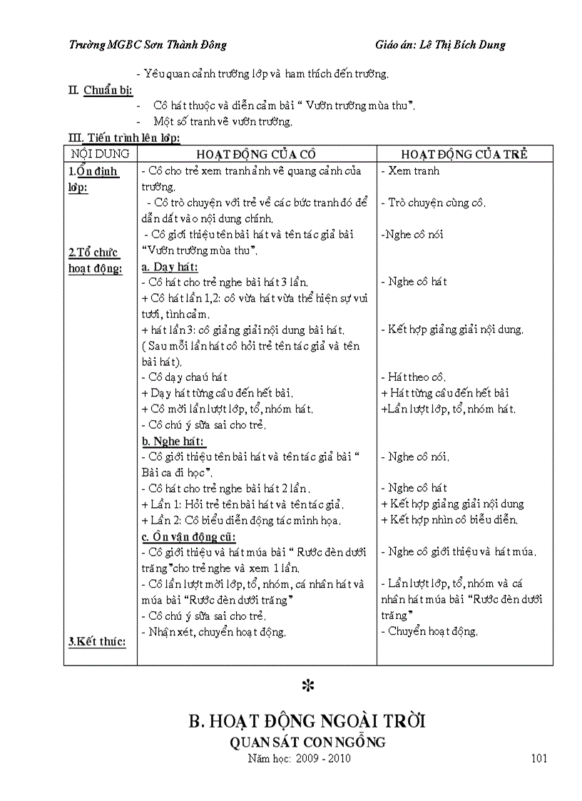 image for page Giáo án mẫu giáo trọn bộ