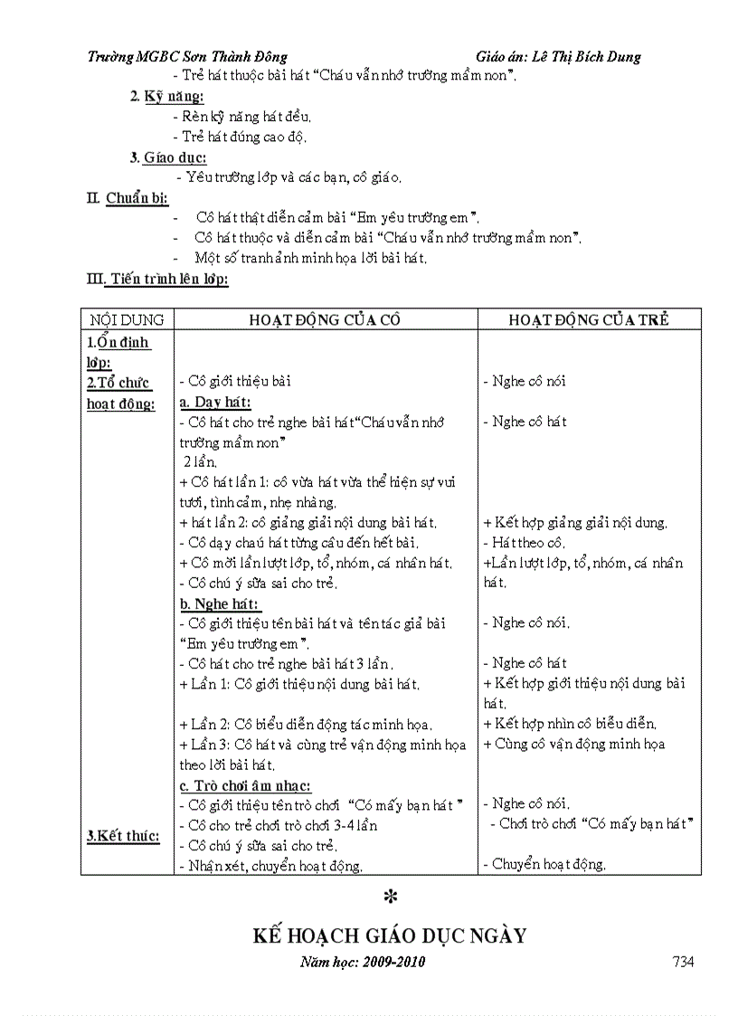 image for page Giáo án mẫu giáo trọn bộ