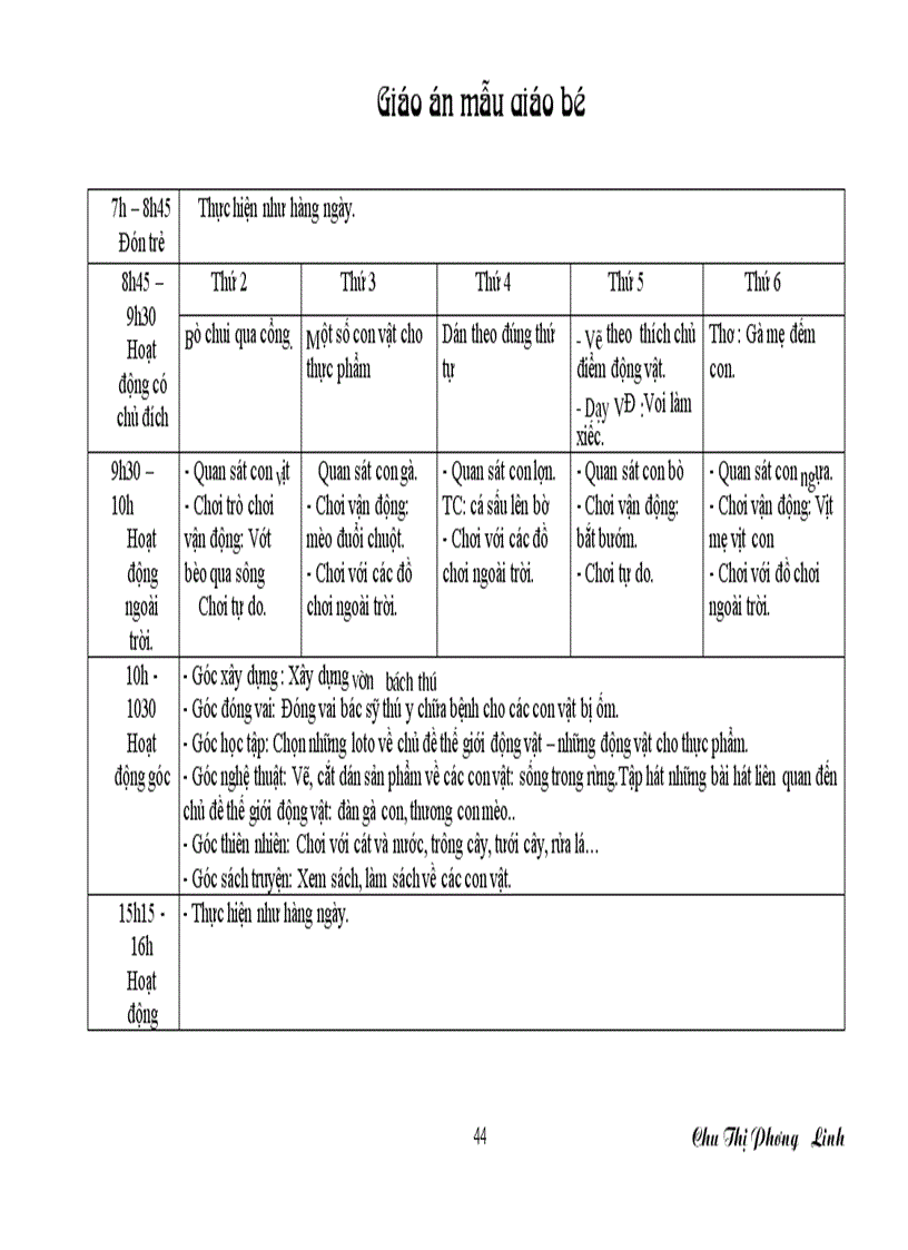 image for page Giao an mn