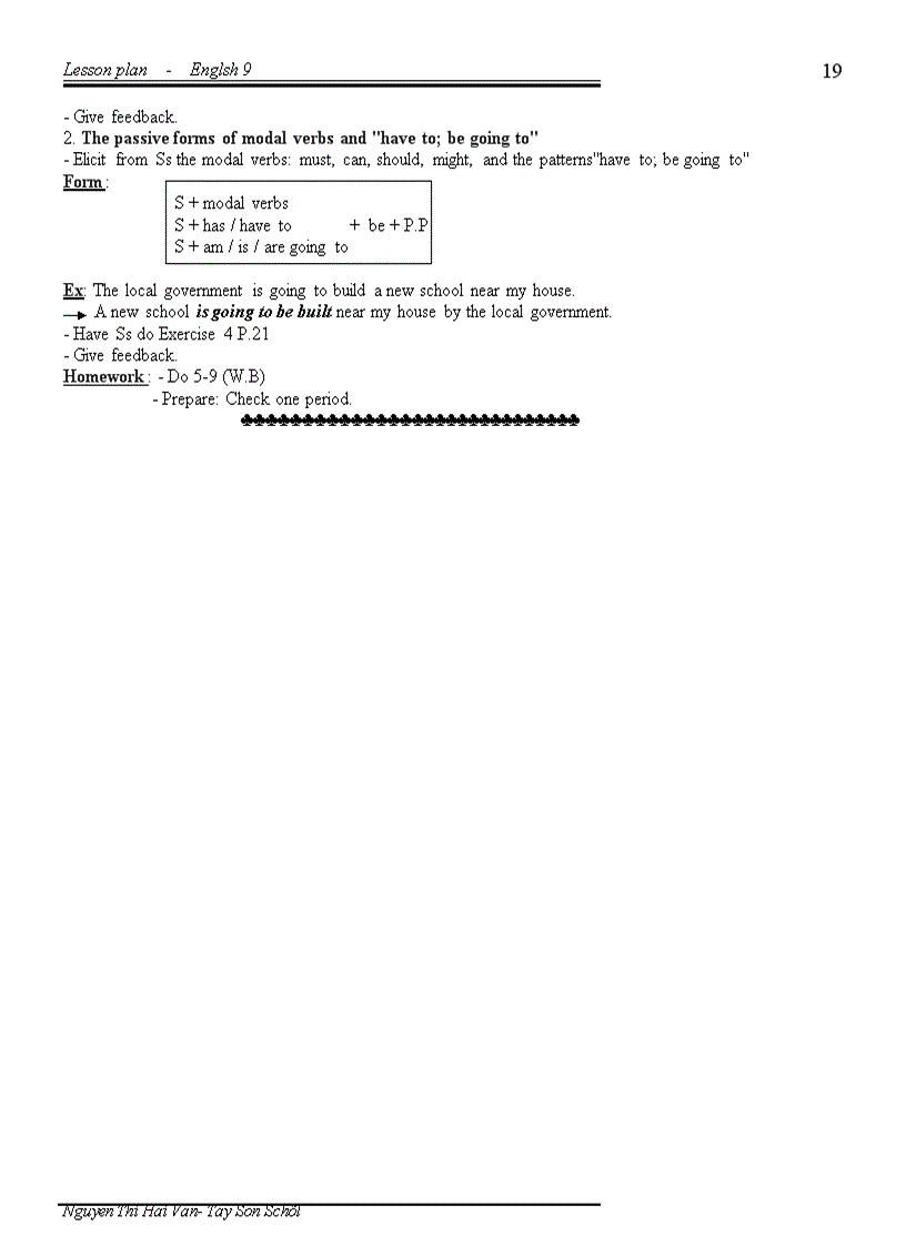 image for page Giao an mon anh 9