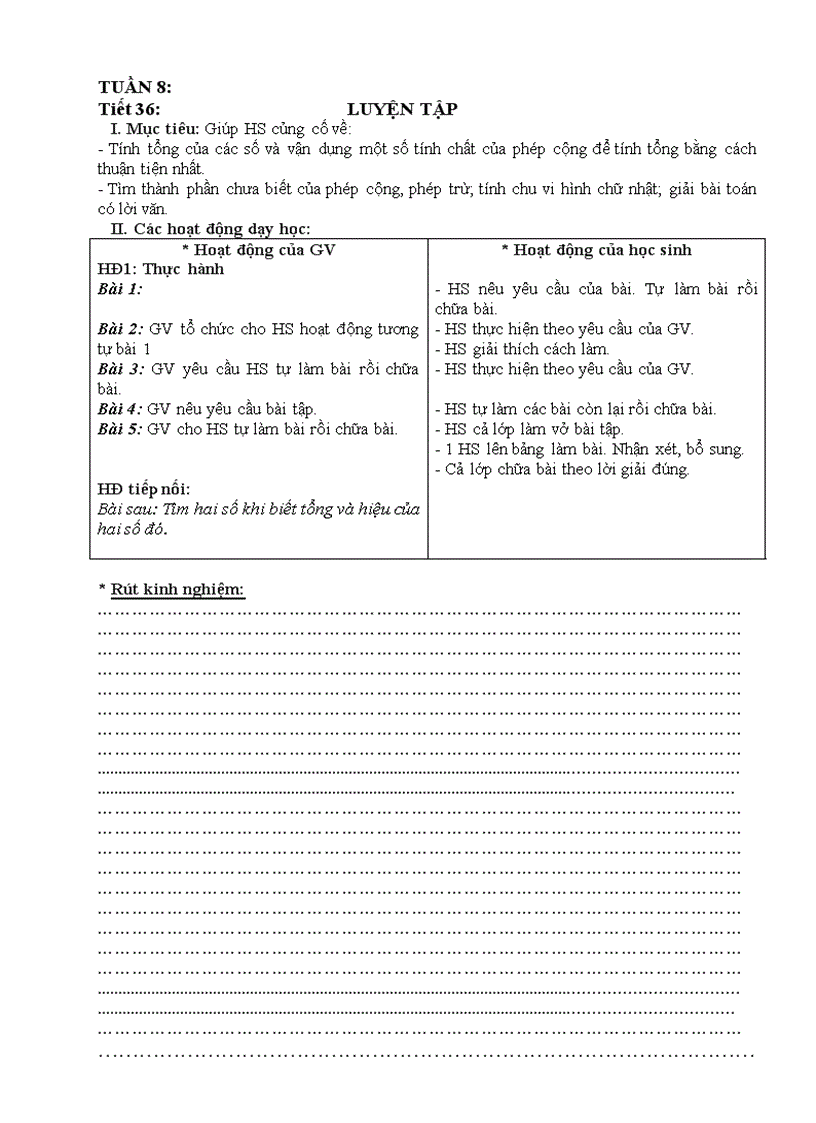 image for page Giáo án môn Toán