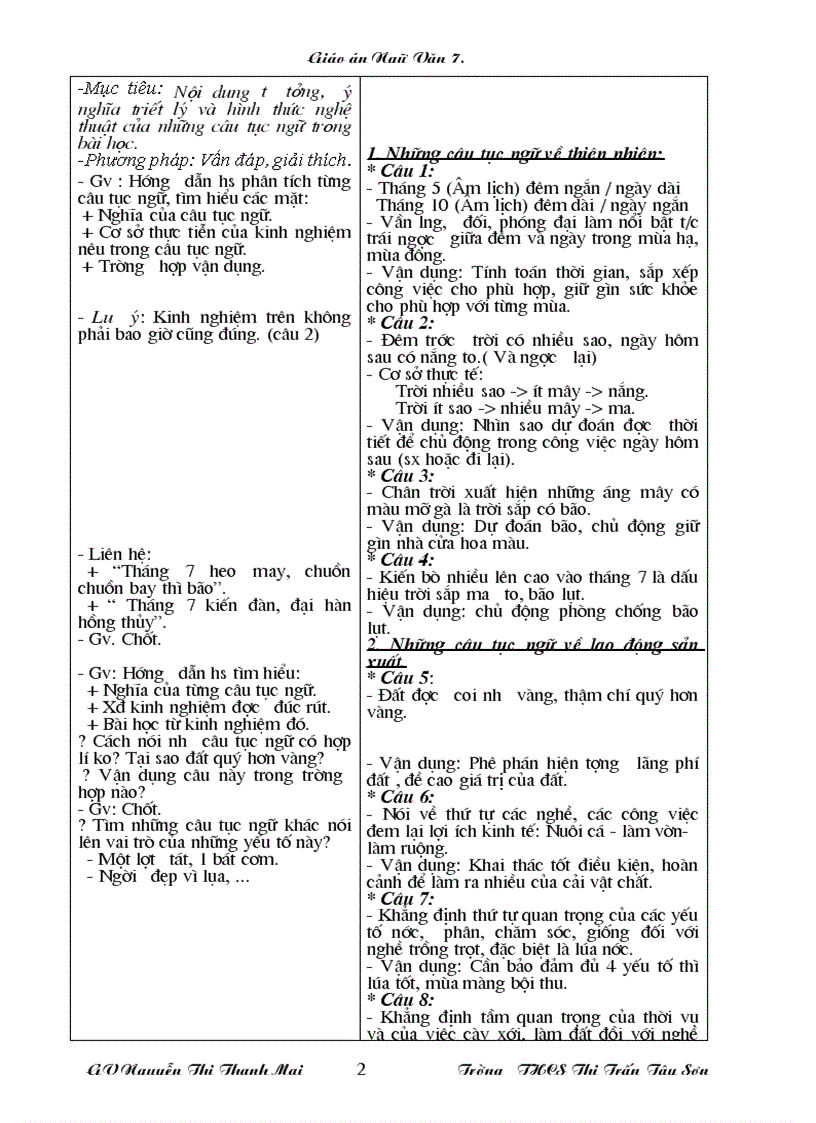 image for page Giáo án ngữ văn 7 chuẩn KT KN