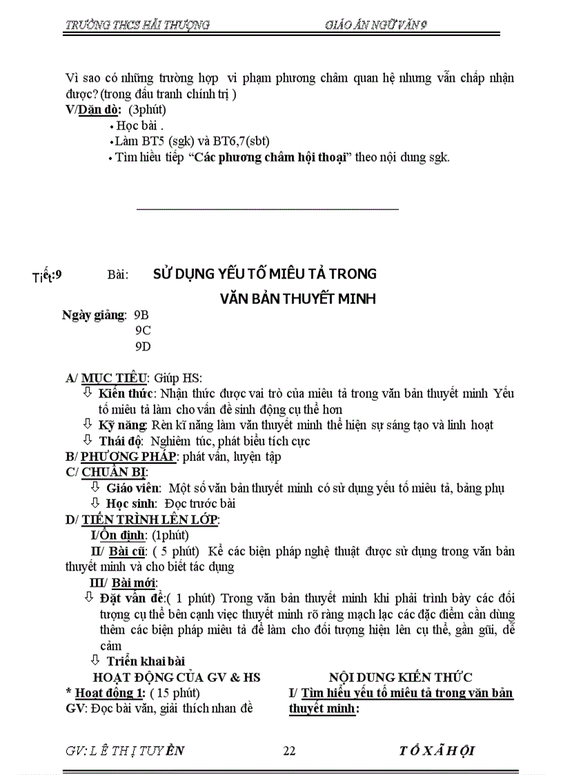 image for page Giáo án Ngữ Văn 9 trọn bộ