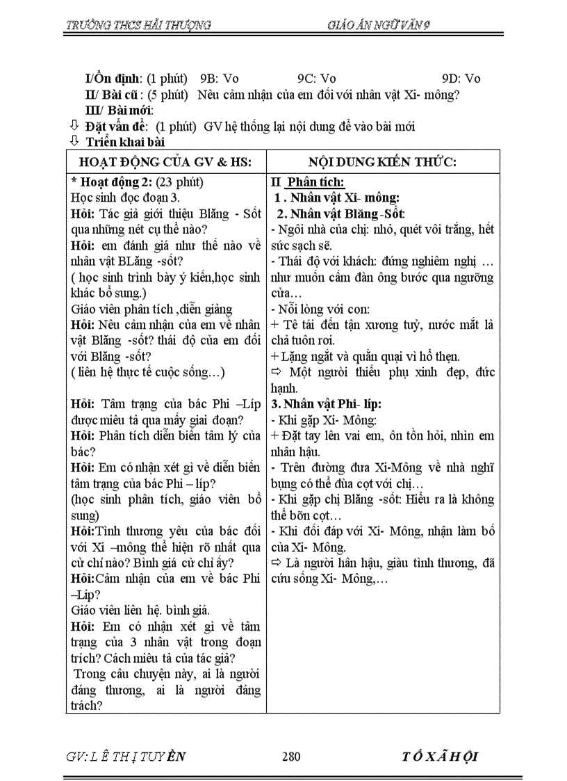 image for page Giáo án Ngữ Văn 9 trọn bộ