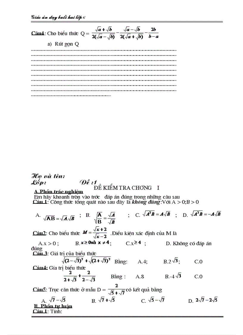 image for page Giao an phu dao chieu cuc chuan