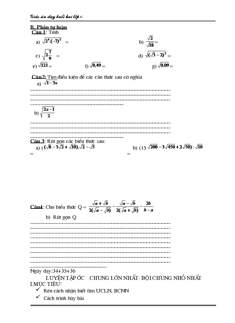 image for page Giao an phu dao chieu cuc chuan