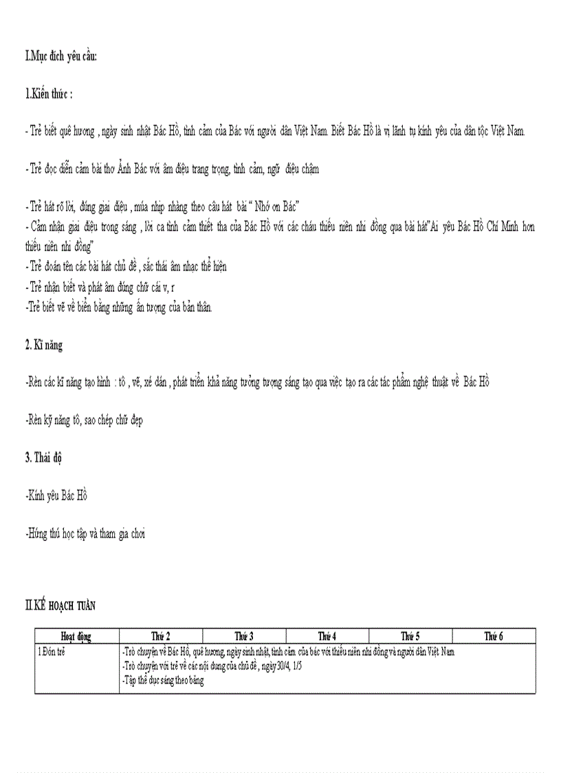 image for page Giáo án Quê hương đất nước Bác Hồ