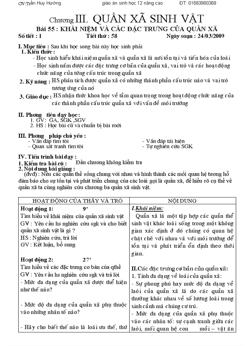 image for page Giao an sinh hoc 12 nang cao