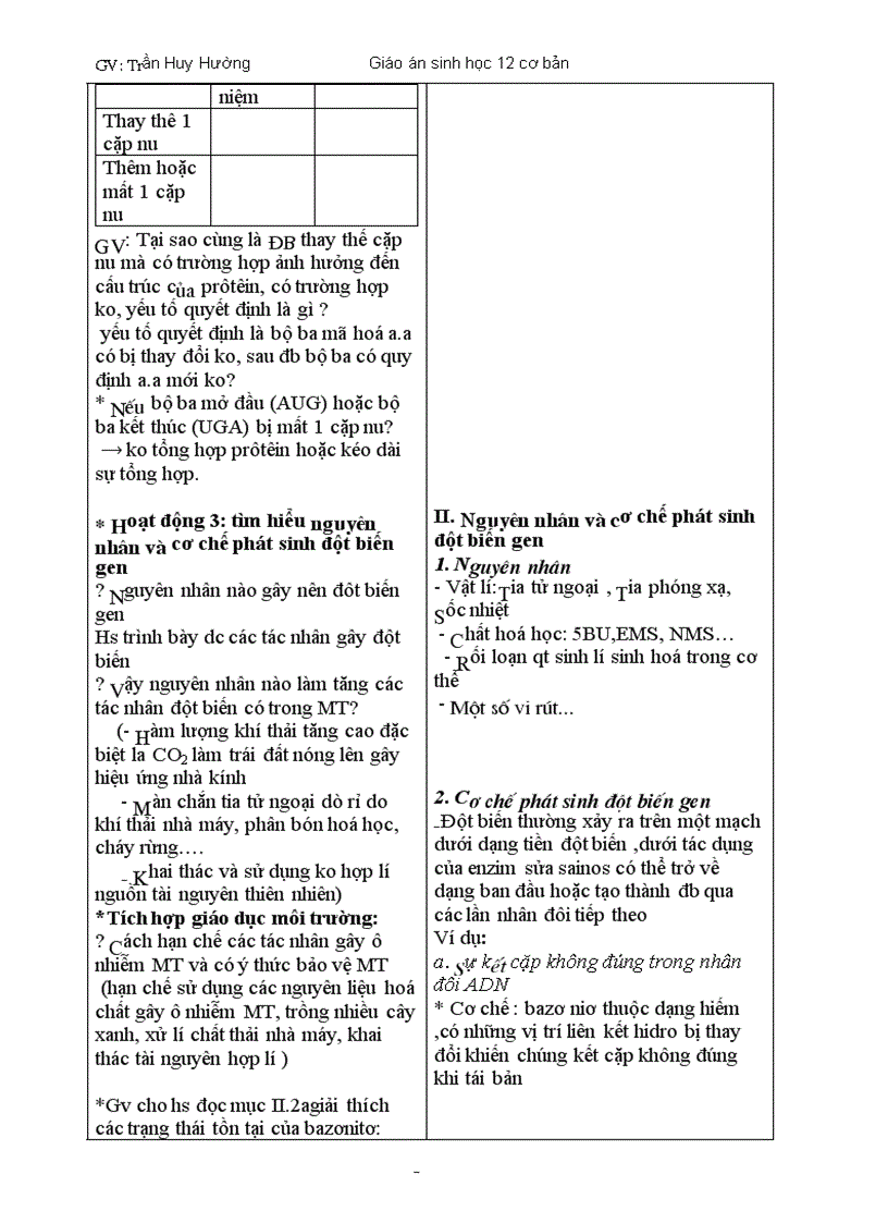 image for page Giao an sinh hoc 12