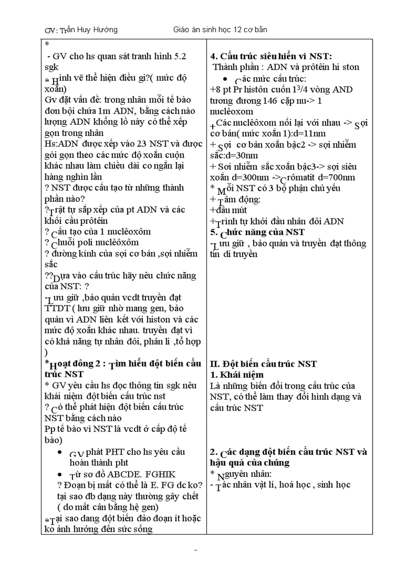 image for page Giao an sinh hoc 12